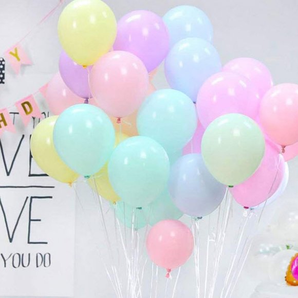 100 pastel balloons - Picture 5 of 8